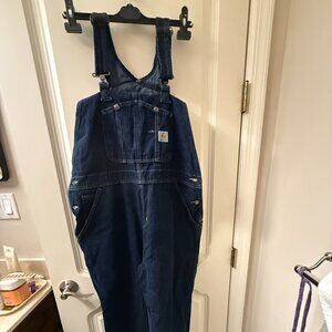 NWOT Carhartt Denim Overalls Sz 18